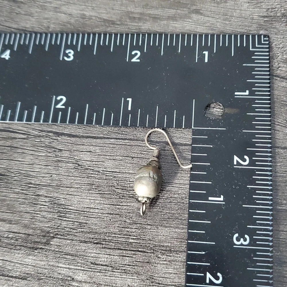 Antique Elegant Silver Drop Earrings E1023